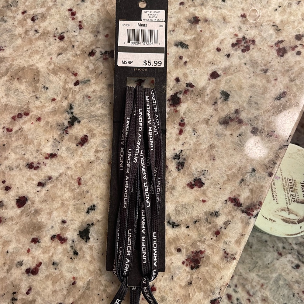Under Armour shoe laces